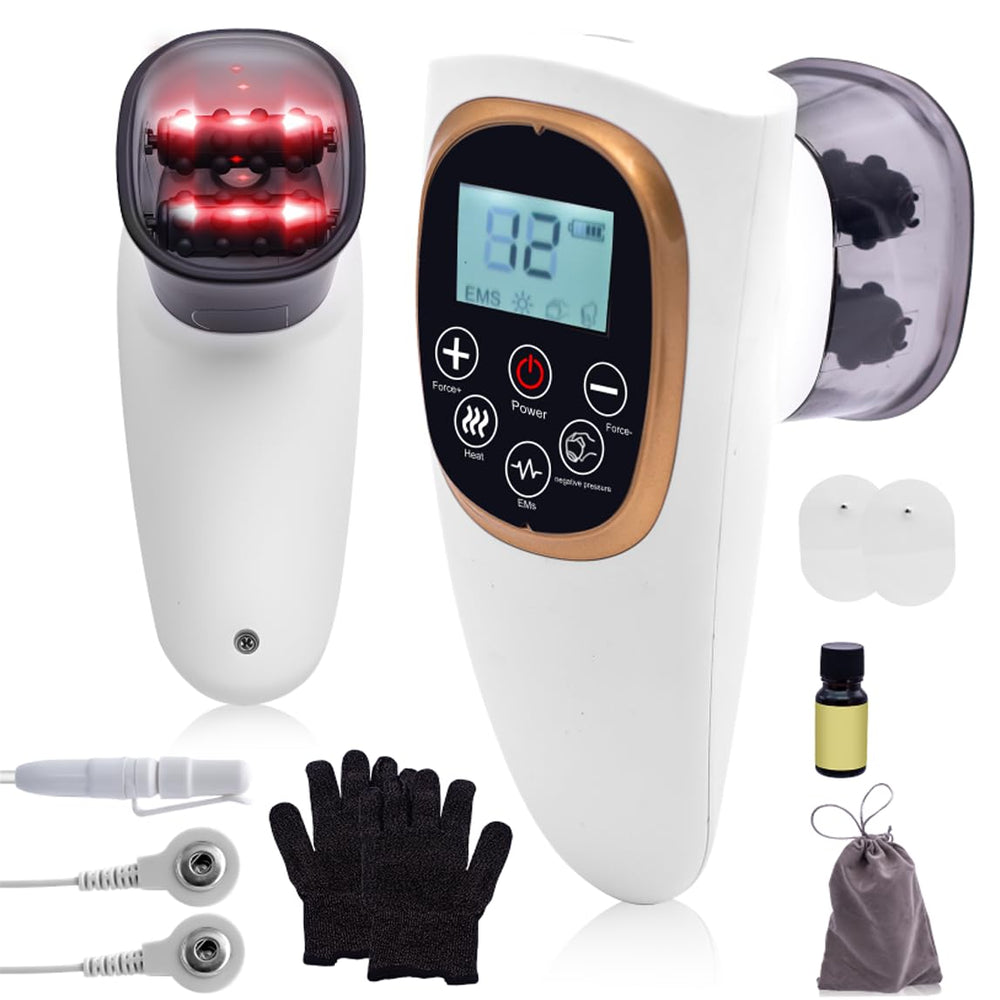 TJSTJS 4-in-1 anti-cellulite massage tool front view for at-home toning