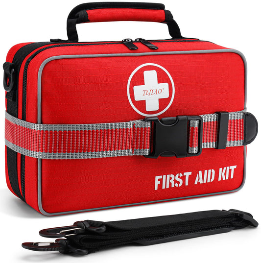 TLIEAO emergency kit with compartment design enables quick access during emergencies
