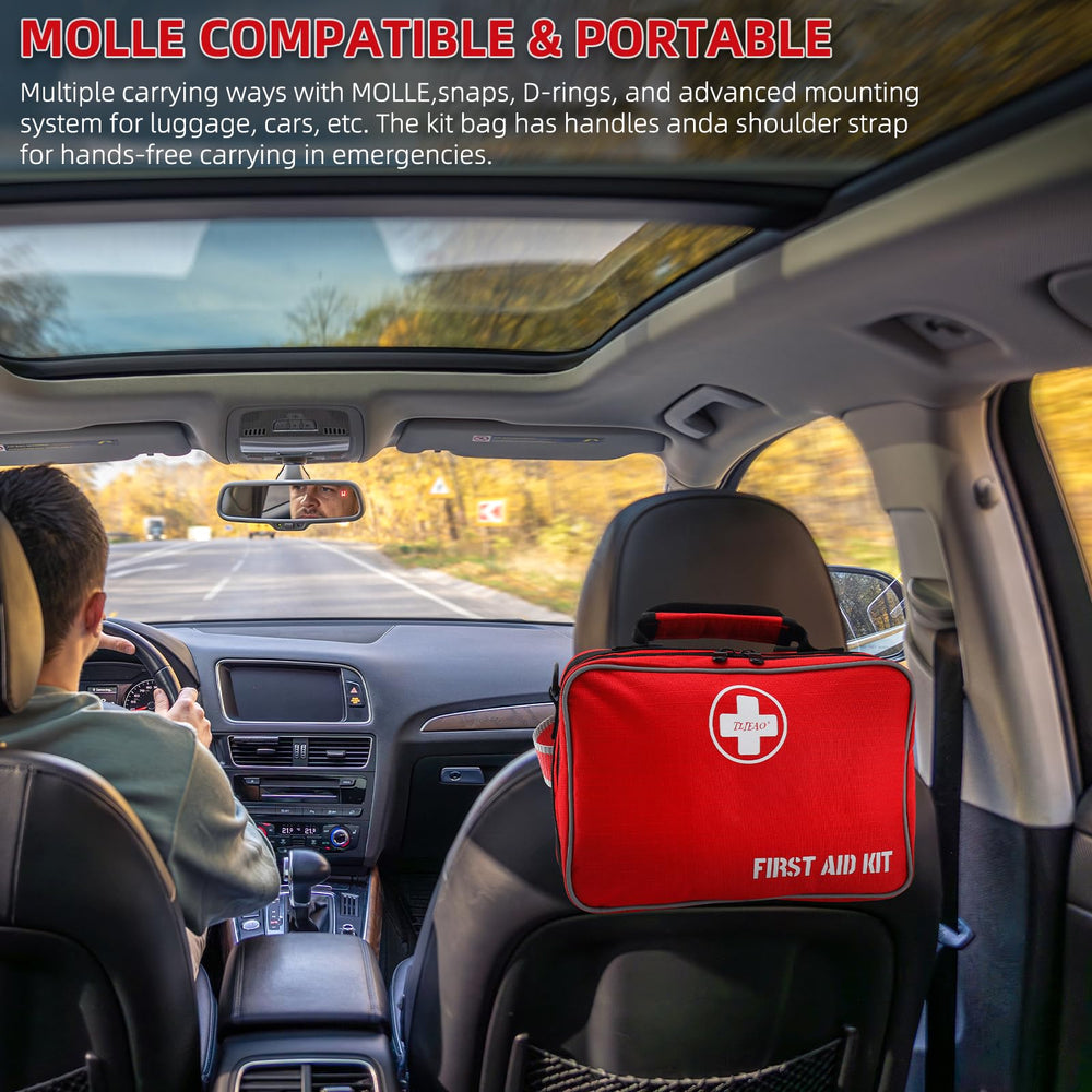 TLIEAO MOLLE-compatible system allows secure mounting on gear or vehicles