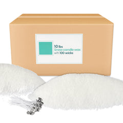 TLNFHRPI 100-wick pack, supports multiple candle sizes for events.