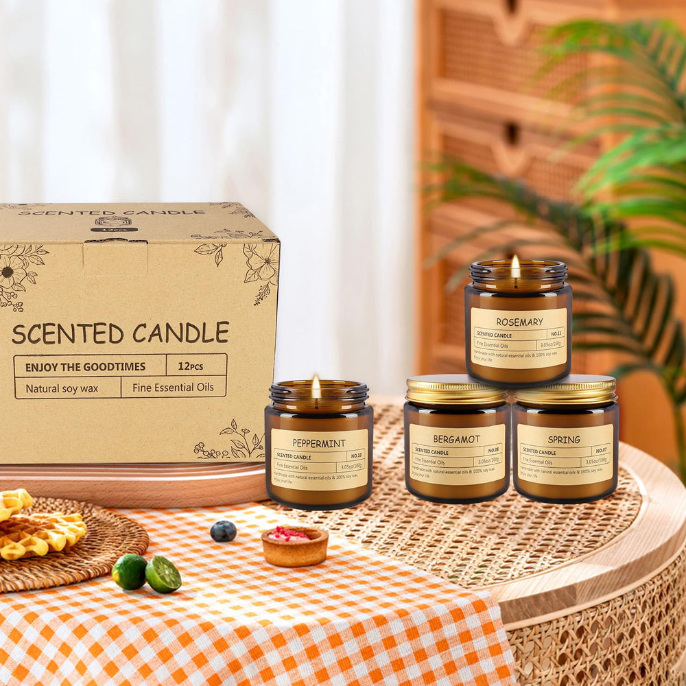 TLNFHRPI yoga ambiance candle creates calming spaces