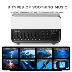 TMEHM 2026 aroma diffuser with warm night light for bedtime.