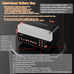 TMEHM 2026 aroma diffuser timer feature for auto off.
