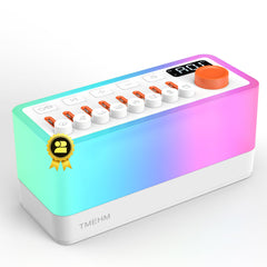TMEHM 3-in-1 Sleep Sound Machine front view, compact for travel