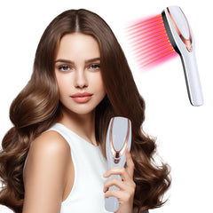TMOSSO red-light comb hair growth focus boosts scalp circulation and fullness potential.