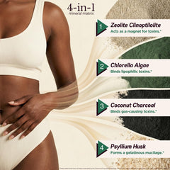 TODICAMP Sorbolit chlorella powder providing chlorophyll and minerals.