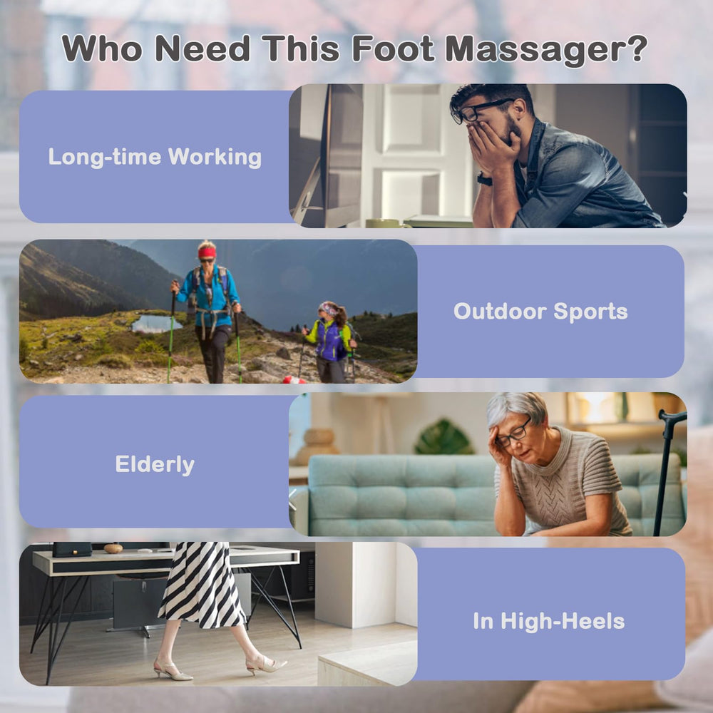 TOGECOS foot massager mat in compact form supports personalized comfort sessions