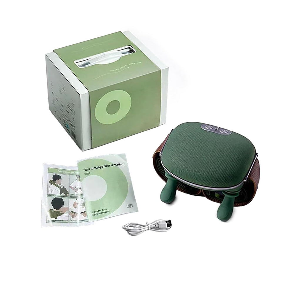TOlegen massager green side-view shows compact, travel-friendly design