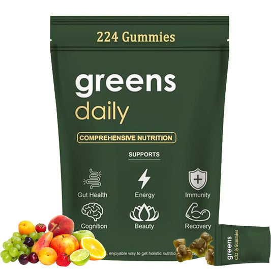 TOGOLIUN Greens Gummies bottle for daily wellness and on-the-go routine