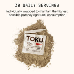 Toku Flow nattokinase blend derived from natto supports enzymes.