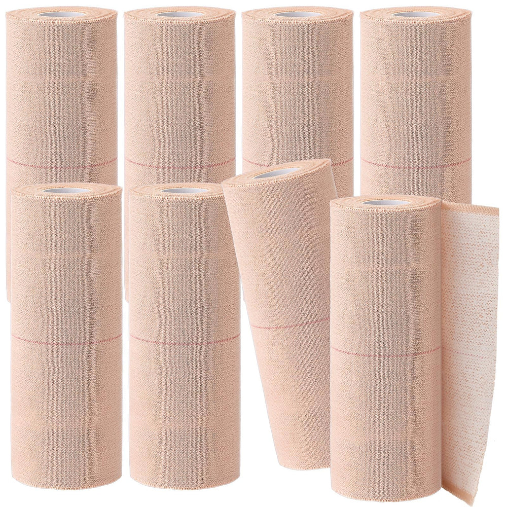 Tondiamo 8-rolls elastic tape pack ready for versatile sport wraps.
