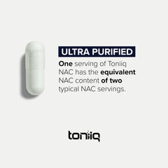 Toniiq NAC produced in a GMP-certified USA facility ensuring quality.