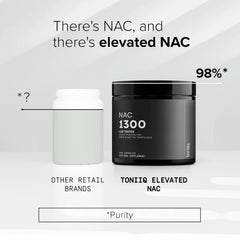 Toniiq NAC third-party lab certificate image indicating tested purity.