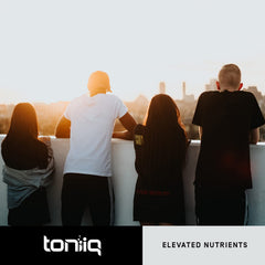 Toniiq NMN third-party testing seal; quality verified externally.