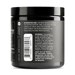 Toniiq vegan probiotic capsules use-scene implies vegan-friendly daily option.