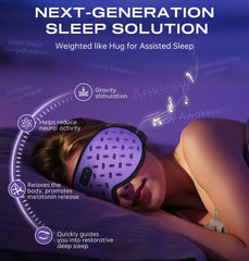 TOPOINT Sleep Mask 7-layer SoftAir for blackout and breathability