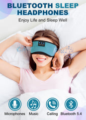 TOPOINT Sleep Mask with soft cotton fabric for eyelid comfort during rest