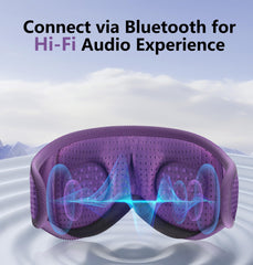 TOPOINT travel-friendly sleep mask ready for plane or hotel