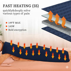TOPSOSO advanced wiring delivers fast, even heating with no cold spots