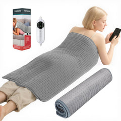TOPSOSO extralarge 20x40 heating pad provides full-body coverage for broad relief