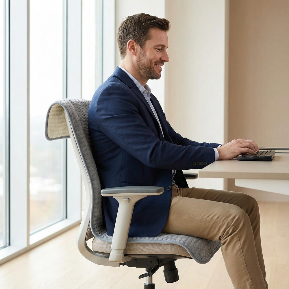 TOPSOSO 7.2-foot cord allows freedom of movement while heating