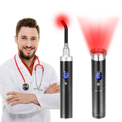 Topvent red light therapy device front view for targeted pain relief and fast soothing warmth.