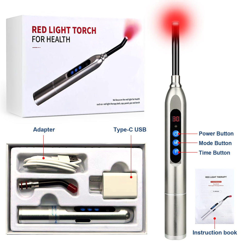 Topvent LCD display shows mode and treatment time for easy control.