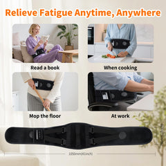 Torktak heat and massage controls illustrate customizable levels.