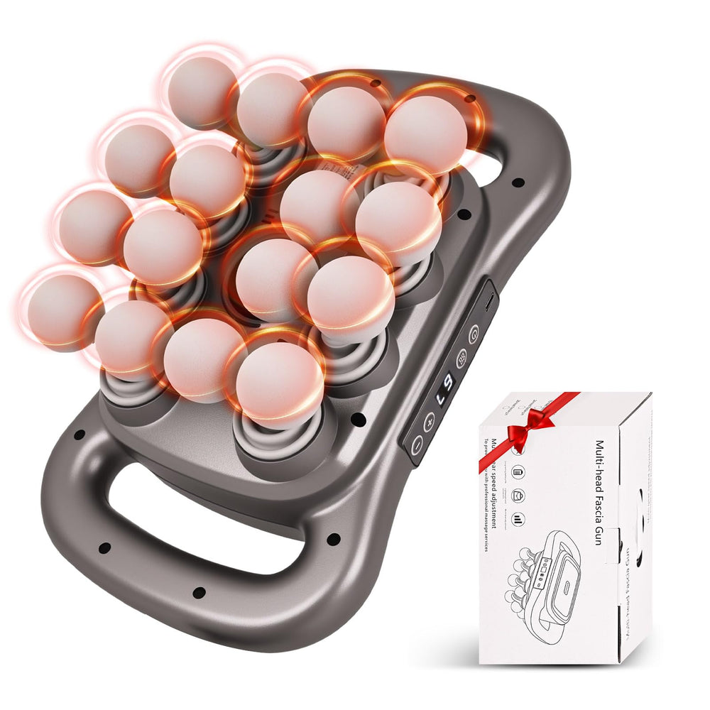 TOSEFES back massager hands-free setup for effortless sofa relaxation.