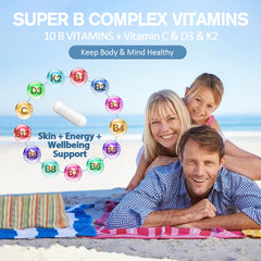 Totaria 13-in-1 B-Complex daily-use scene promoting routine wellness.