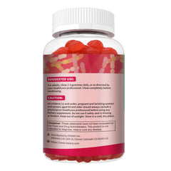 Totaria serving idea with gummies on a plate for on-the-go.