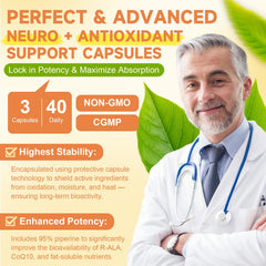 Totaria black pepper extract aids absorption of active ingredients.