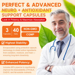 Totaria bottle with capsules spilled shows easy daily dosage.