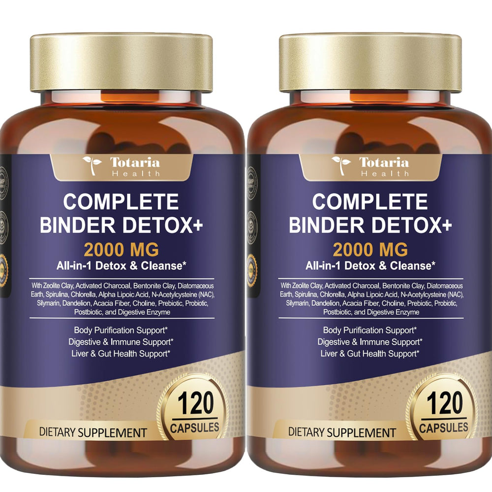 Totaria detox bottle front view for a daily cleanse