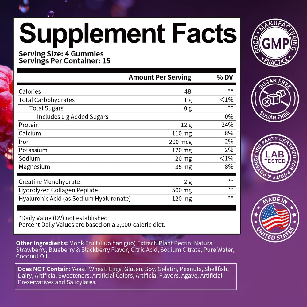 Totaria GMP-certified seal on bottle reinforces quality and purity.