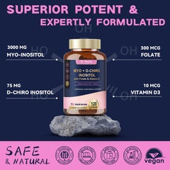 Totaria Inositol with vitamin D3 and folate supports metabolism and immunity
