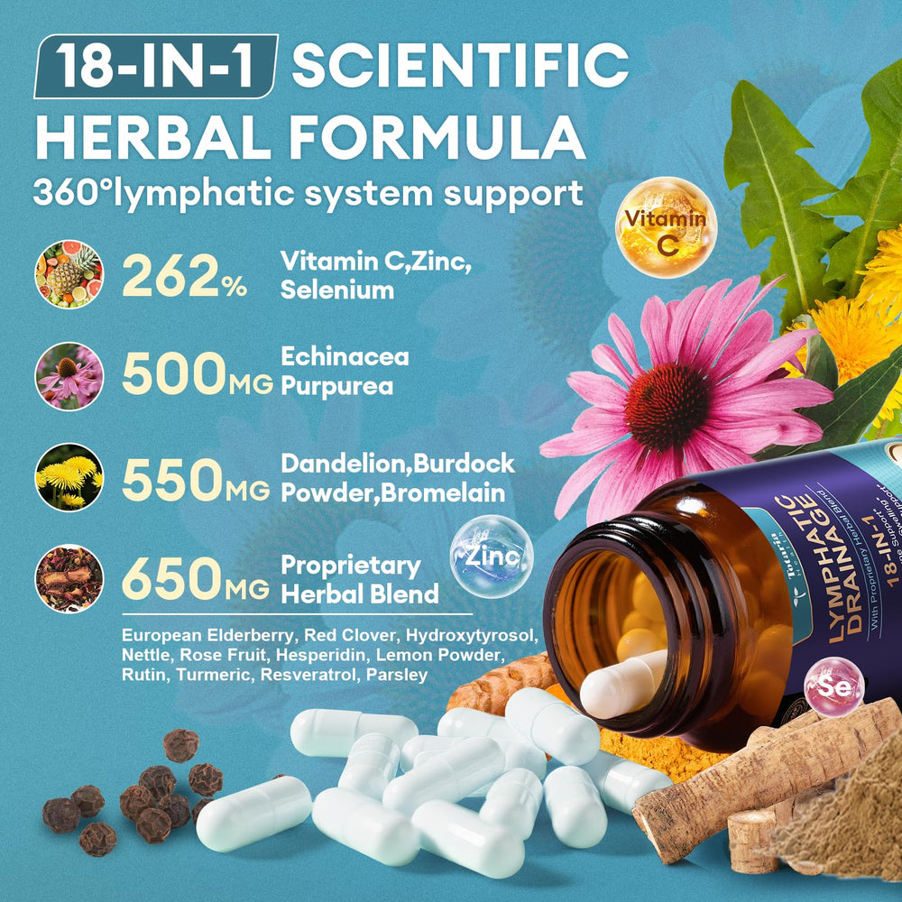 Totaria 18-in-1 herbal blend ingredients on label.