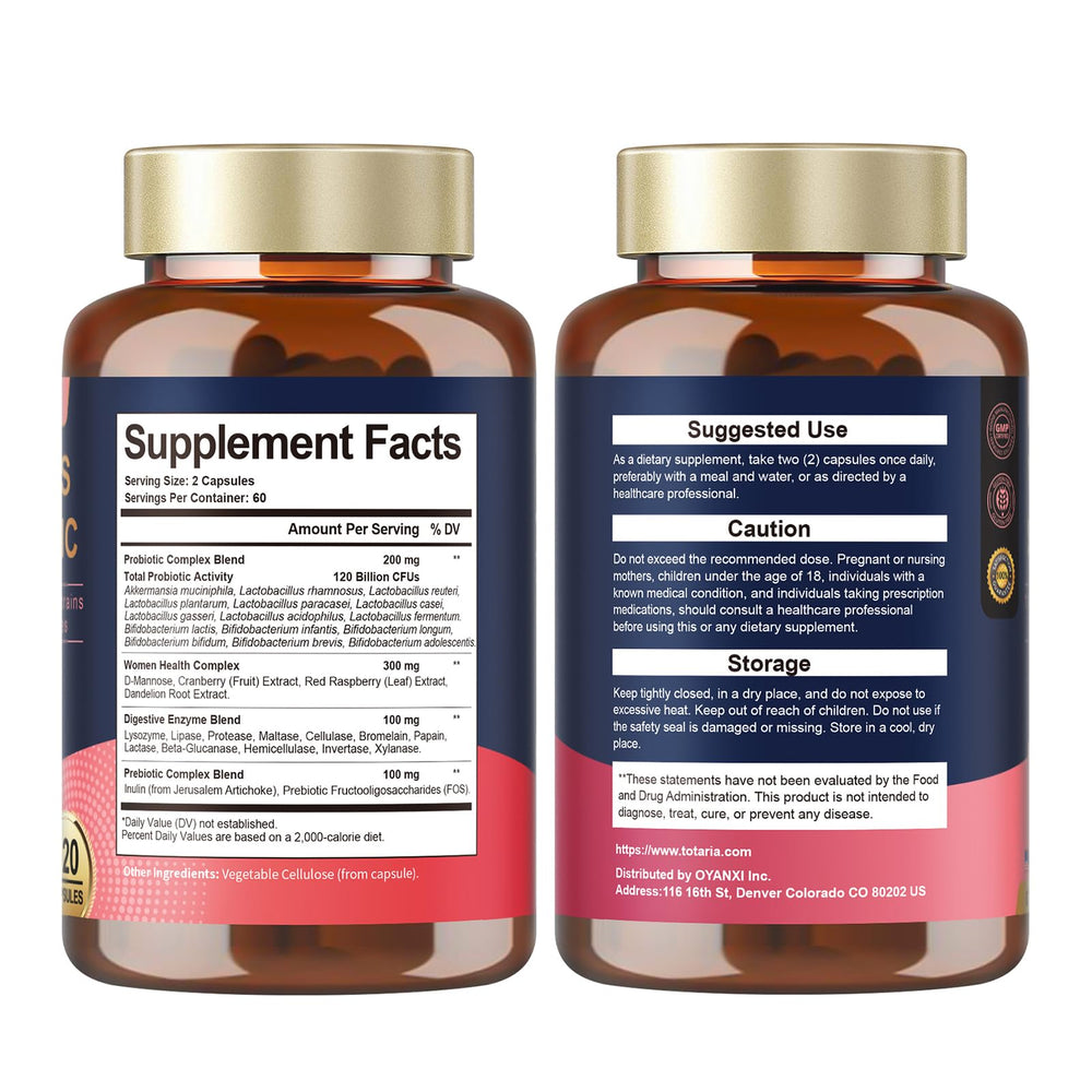 Totaria moisture-proof bottle designed to preserve potency