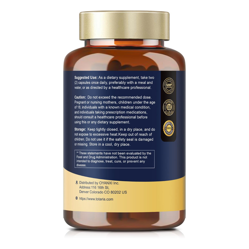 Totaria NAD+ 60-day supply packaging highlights value and convenience.