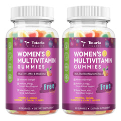 Totaria sugar-free multivitamin gummies bottle for daily wellness.