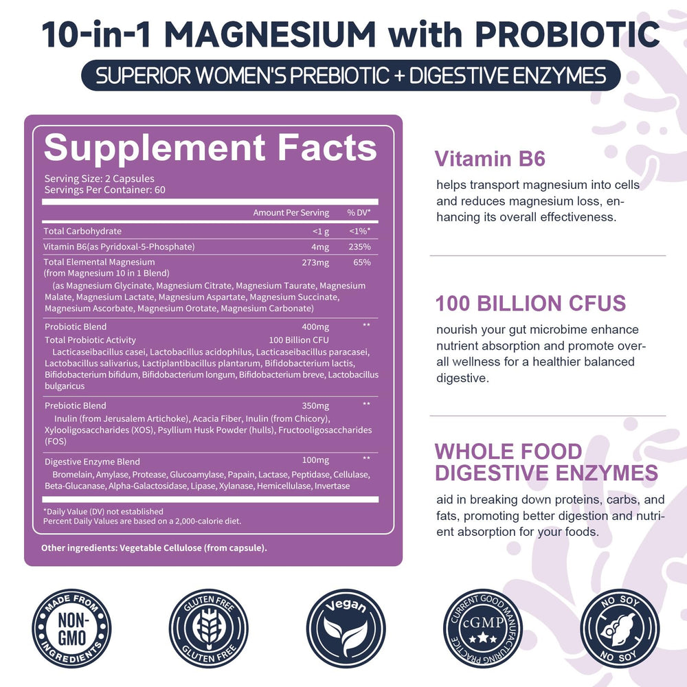 Totaria vitamin B6 included to support nervous system function.