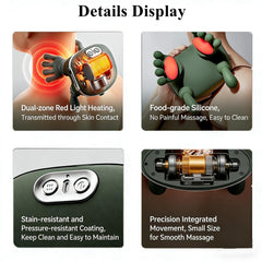 TotoTwinkle neck-shoulder massager in strap mode for versatile hands-free use.