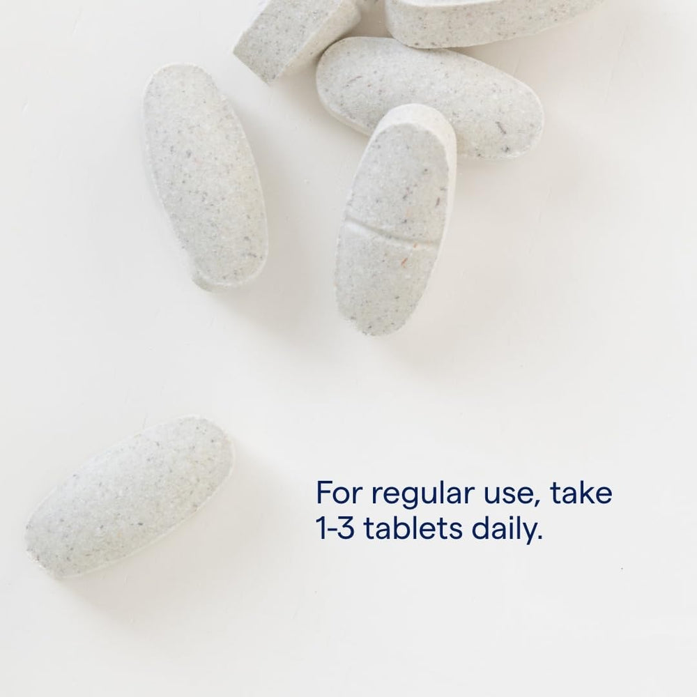 Trace Minerals ConcenTrace bottle on counter for easy accessibility.