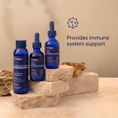 Trace Minerals Ionic Zinc drops dropper highlights convenient liquid administration.