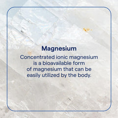 Close-up of Mega-Mag drops dispensing for easy dosing