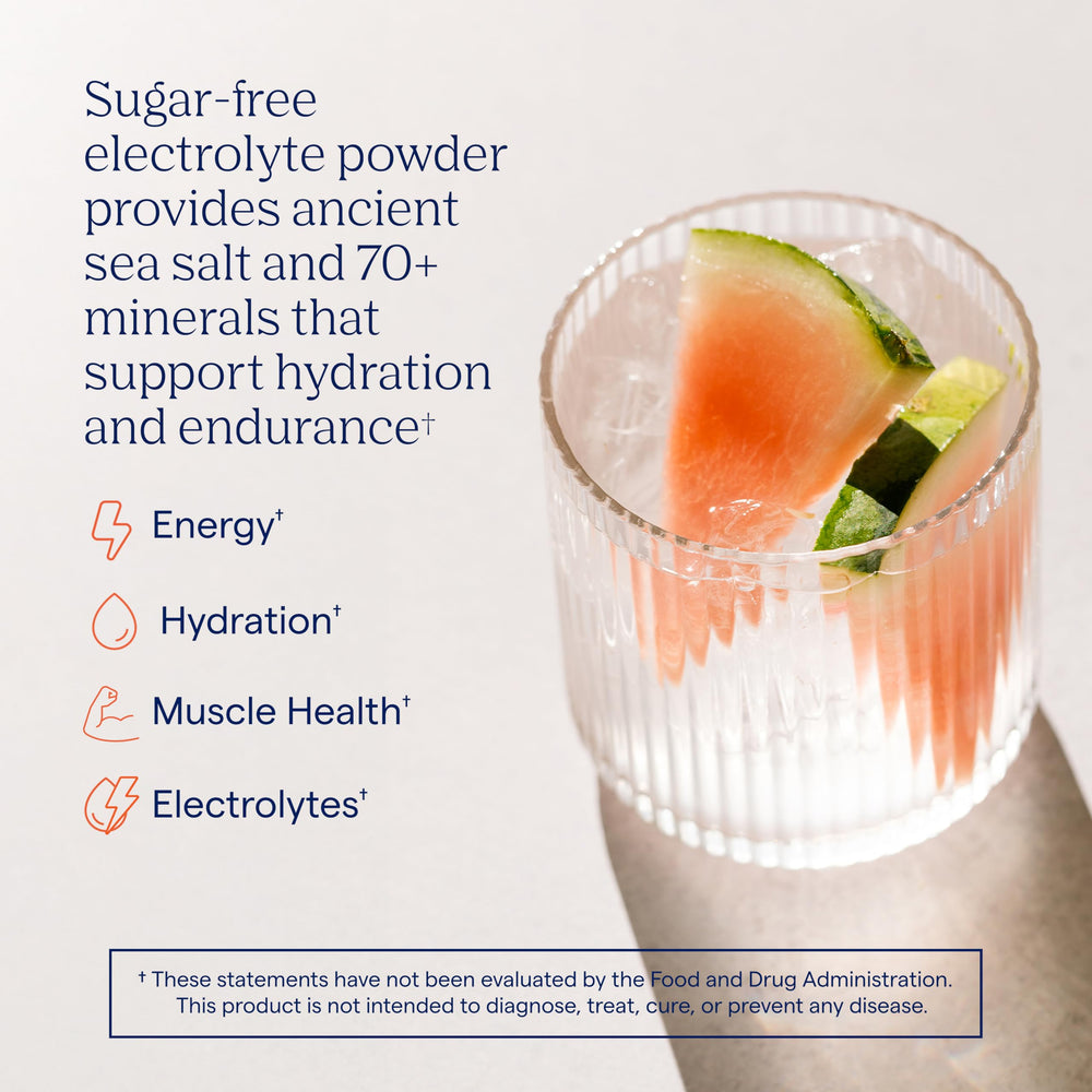 Coconut water powder included for natural hydration flavor.