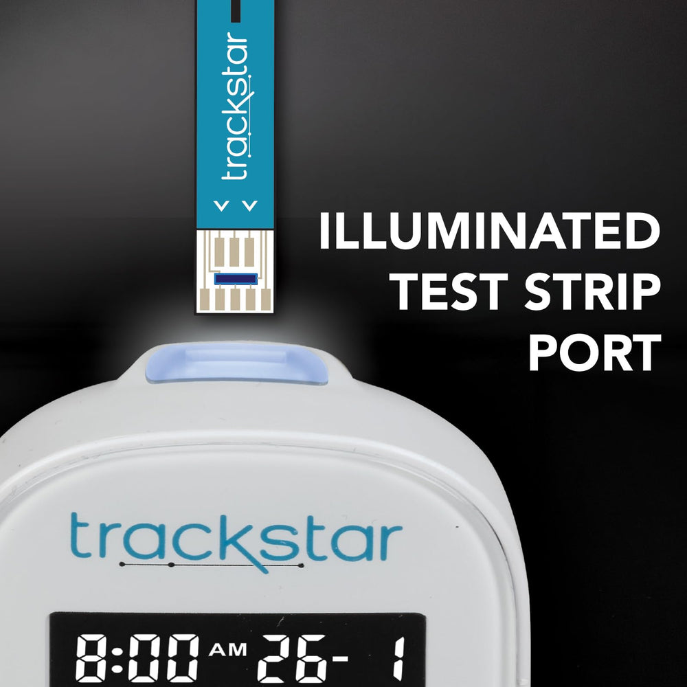 Trackstar carrying case for organized at-home testing
