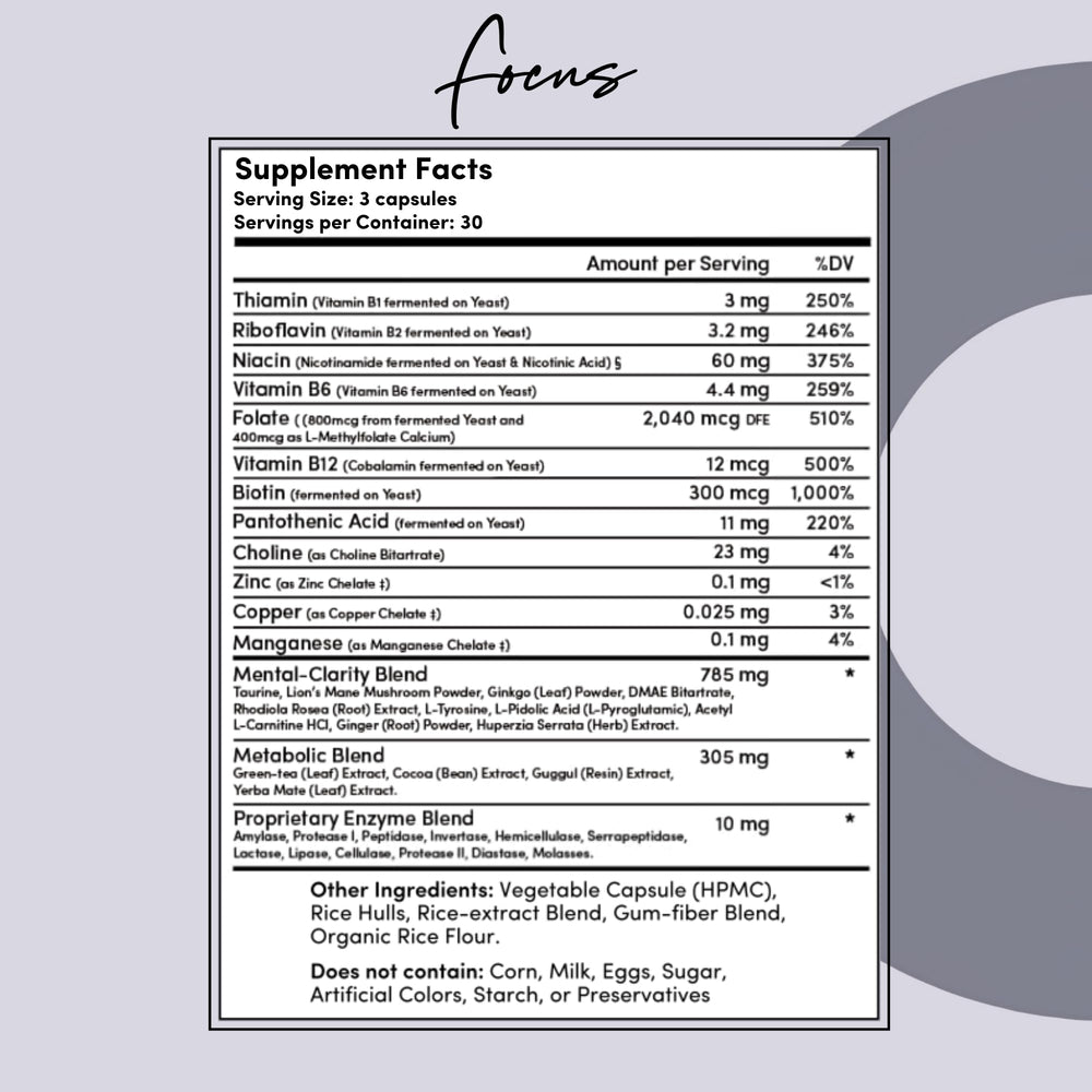 Tranont Focus ingredients ginkgo biloba for focus support