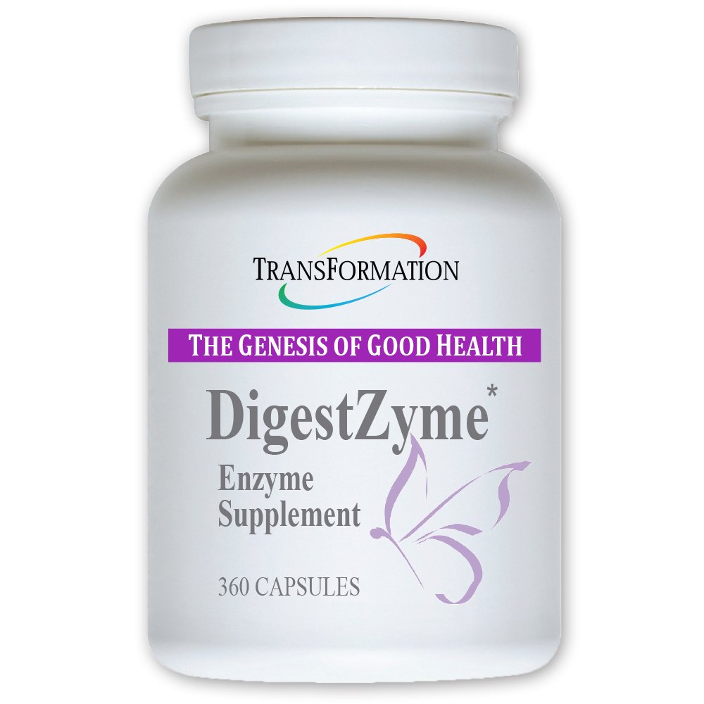 TRANSFORMATION Genesis for Kids bottle pour–gentle enzymes that may support digestion.