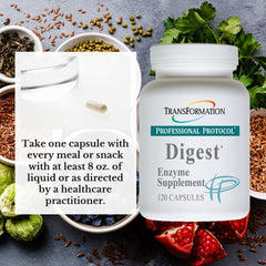 TRANSFORMATION Genesis label highlights the enzyme blend